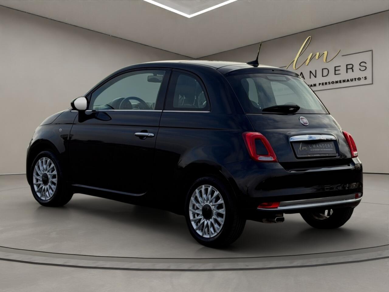 Fiat 500 1.2 Star 2020 ZWART | Panoramadak | Airco