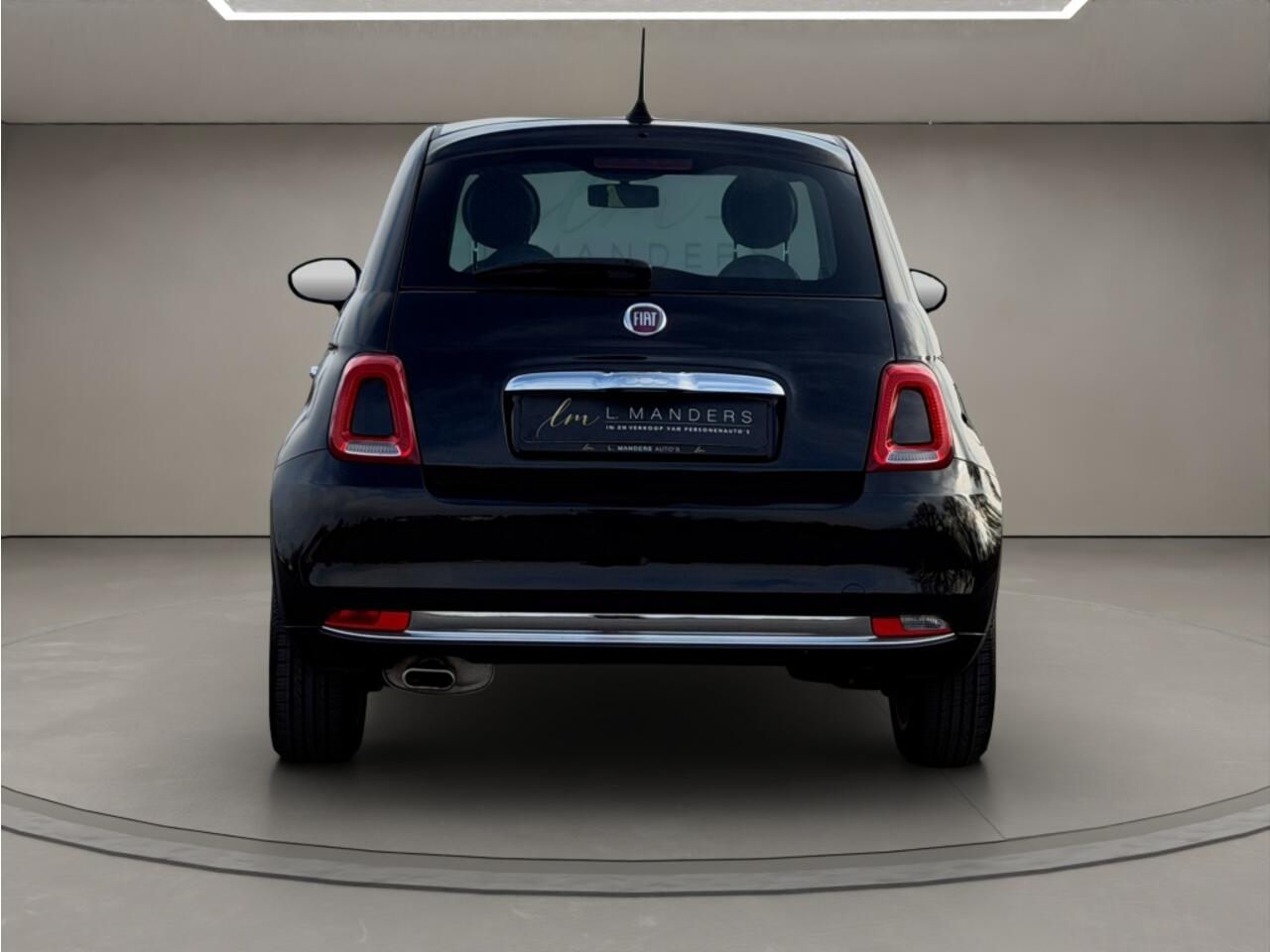 Fiat 500 1.2 Star 2020 ZWART | Panoramadak | Airco