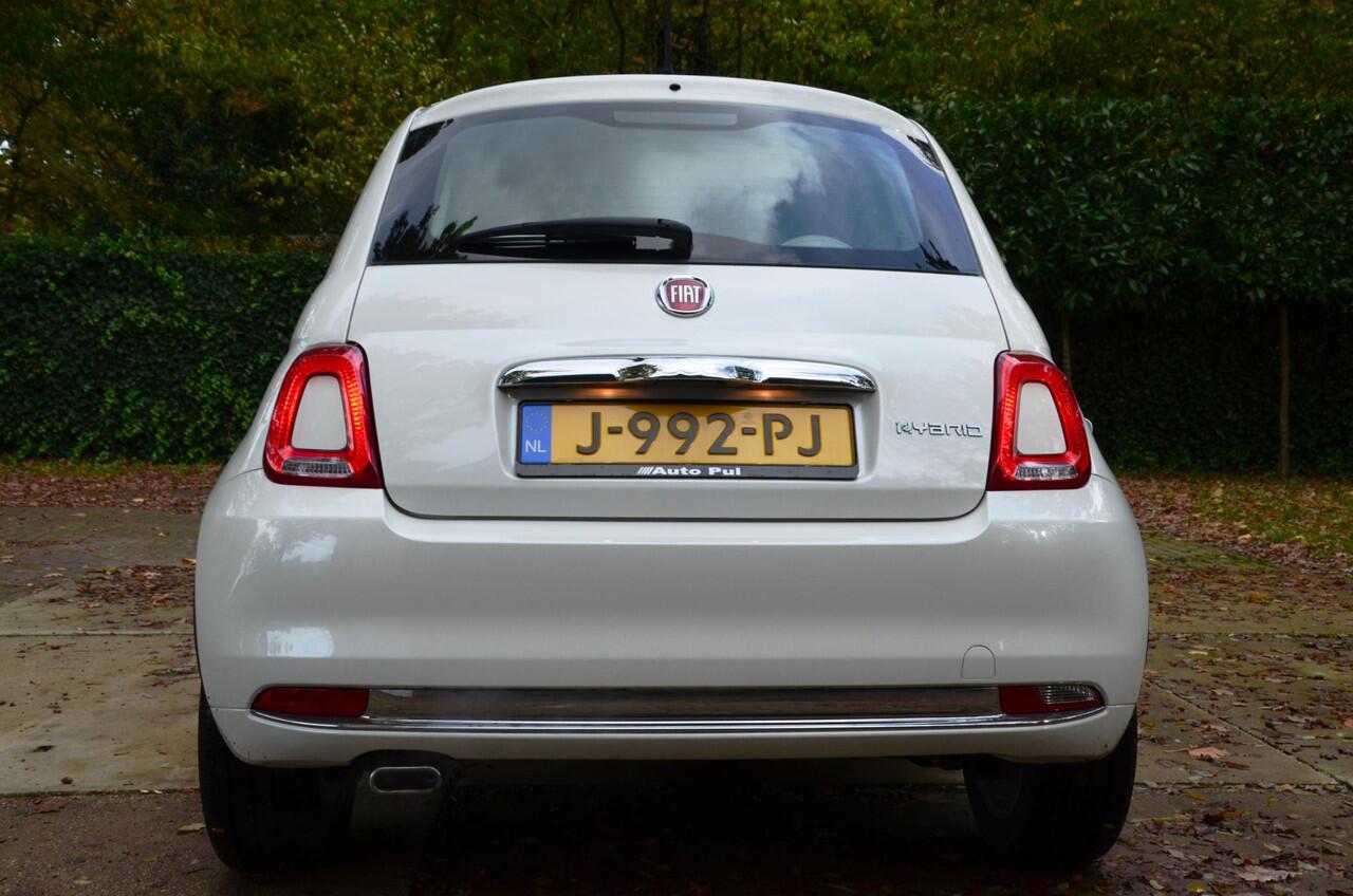 Fiat 500 1.0 Hybrid Lounge Airco/Apple Carplay/Android Auto/lichtmetalen velgen 15"