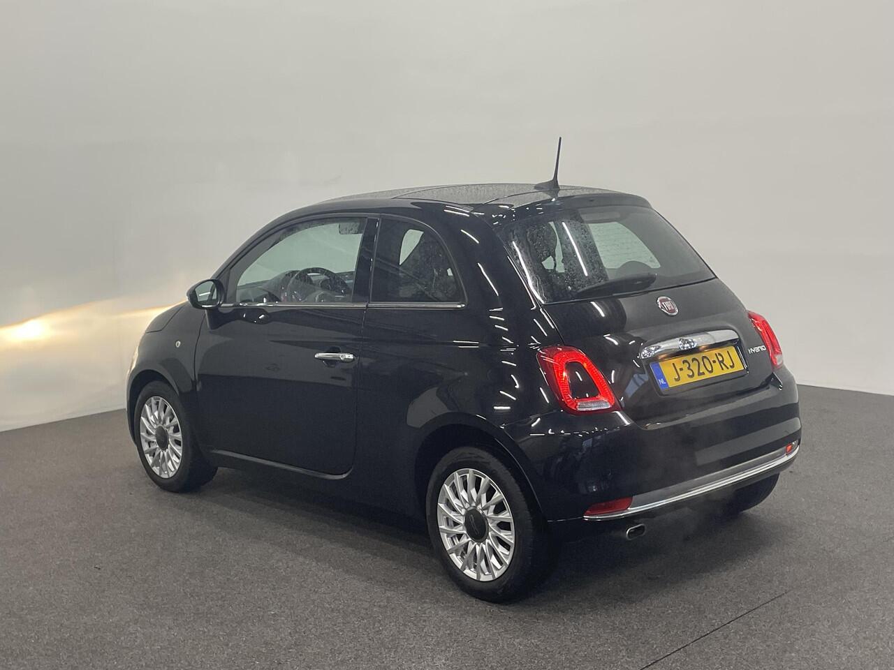 Fiat 500 1.0 Hybrid Star Panoramadak Airco Navi Carplay Design Leder Cruise Control LM Velgen Virtual Cockpit