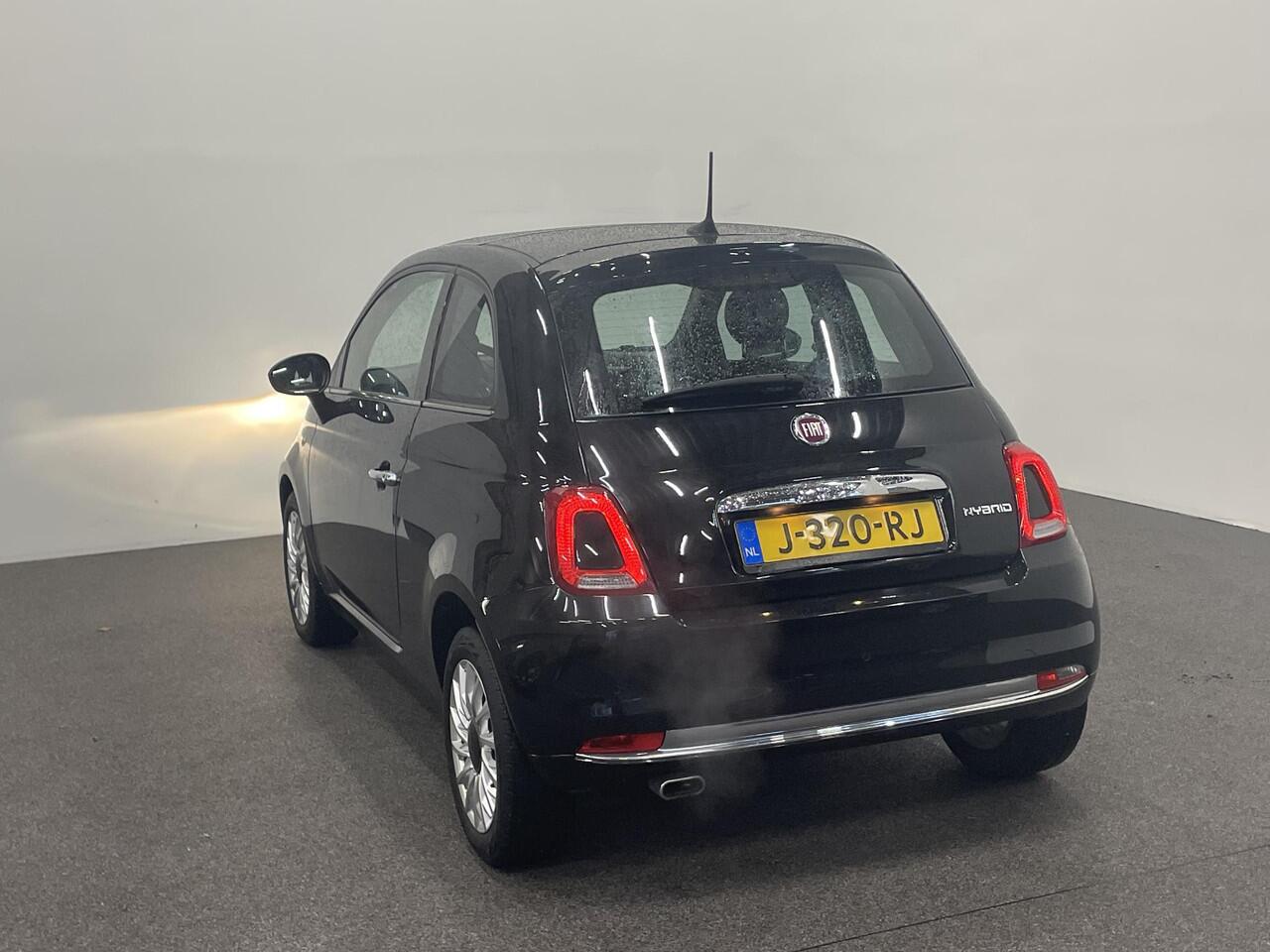 Fiat 500 1.0 Hybrid Star Panoramadak Airco Navi Carplay Design Leder Cruise Control LM Velgen Virtual Cockpit