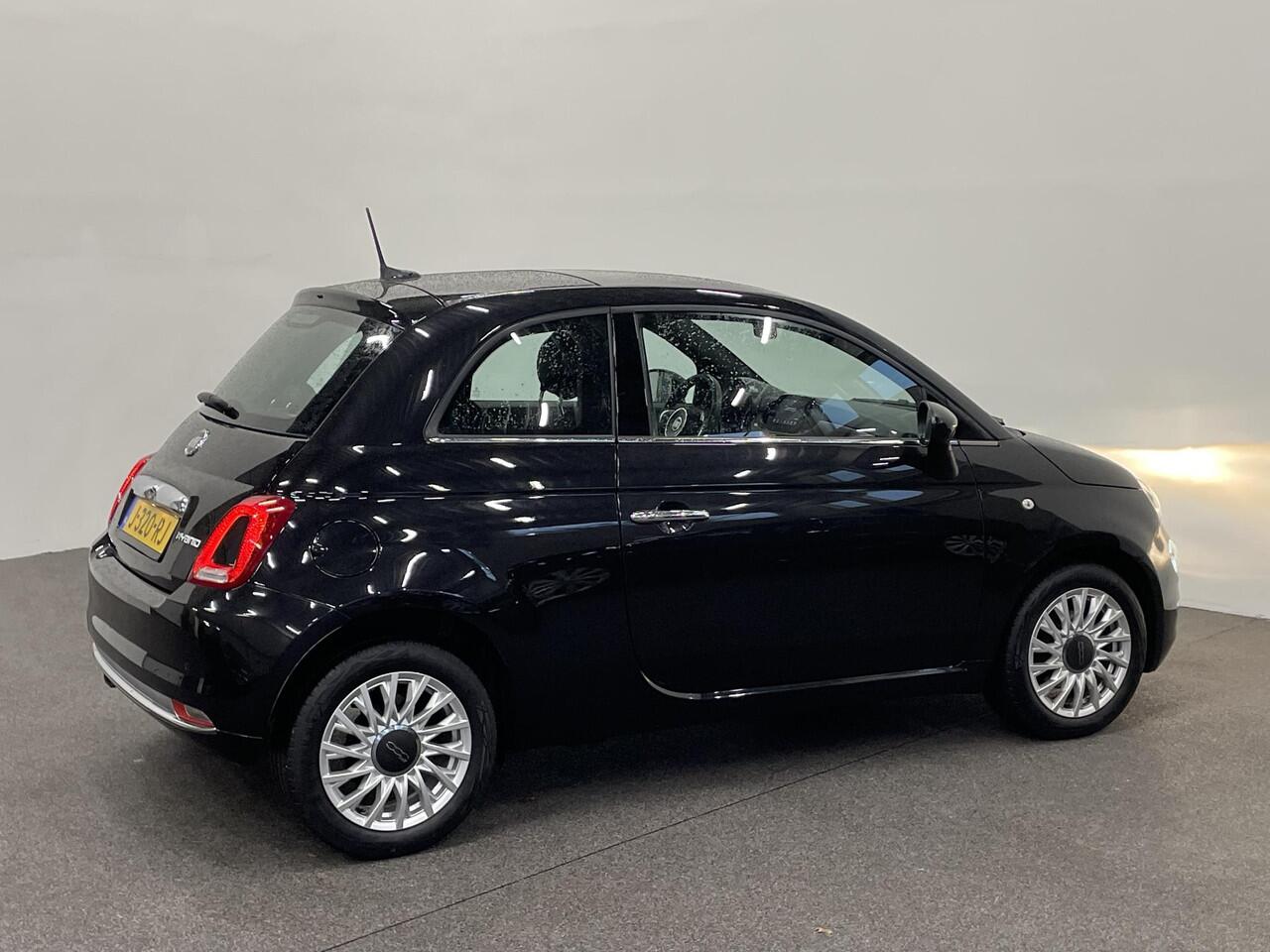 Fiat 500 1.0 Hybrid Star Panoramadak Airco Navi Carplay Design Leder Cruise Control LM Velgen Virtual Cockpit
