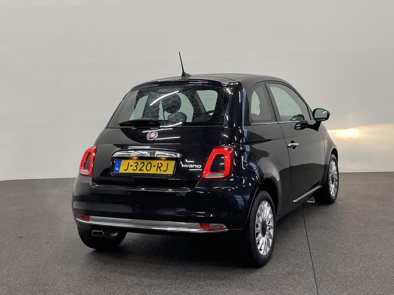 Fiat 500 1.0 Hybrid Star Panoramadak Airco Navi Carplay Design Leder Cruise Control LM Velgen Virtual Cockpit
