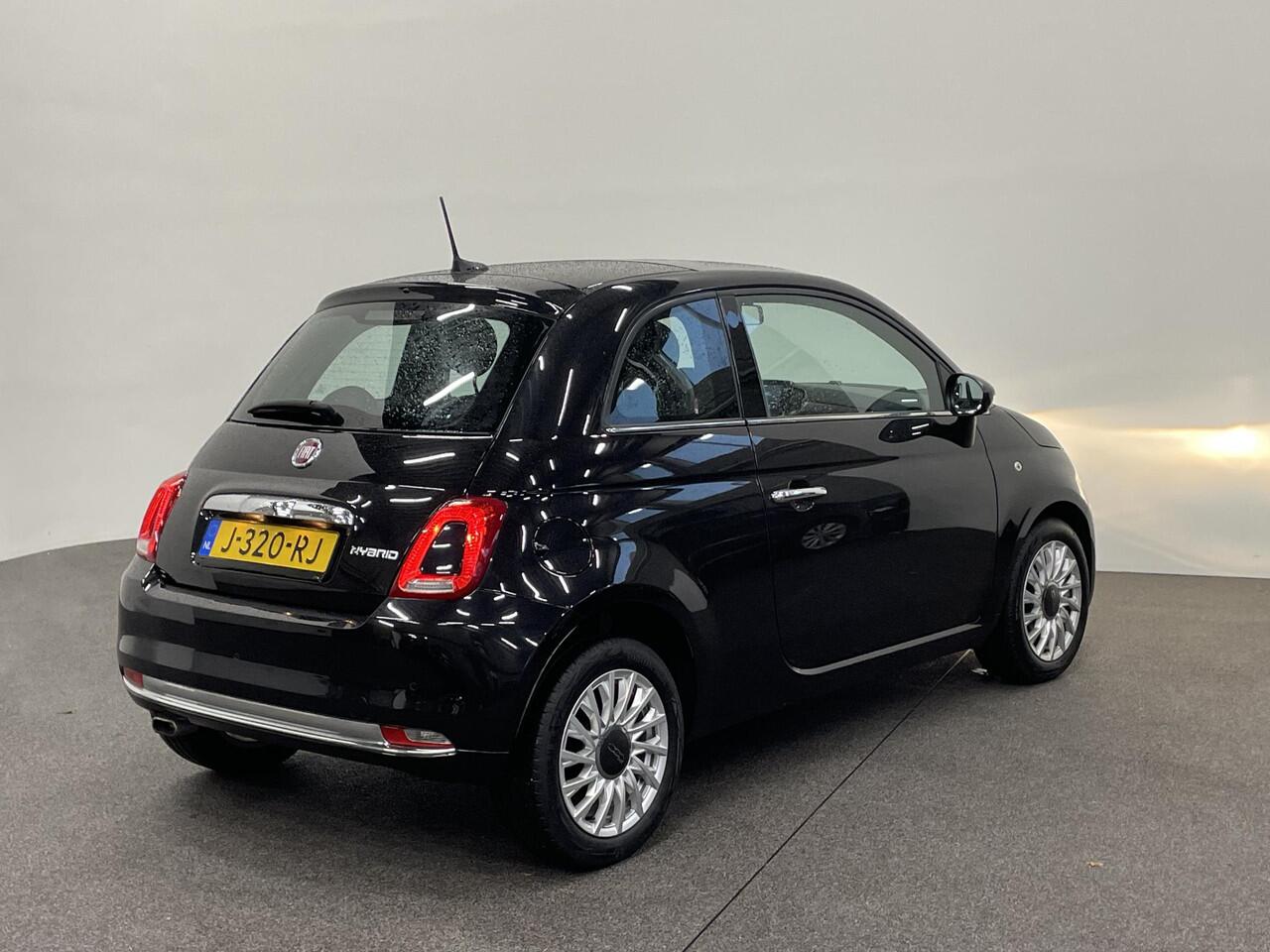 Fiat 500 1.0 Hybrid Star Panoramadak Airco Navi Carplay Design Leder Cruise Control LM Velgen Virtual Cockpit