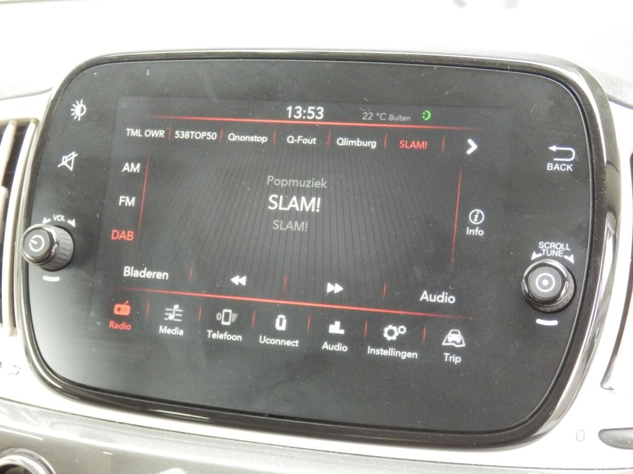 Fiat 500 Hybride | Lounge | Apple Carplay/Android | Cruise ctrl |