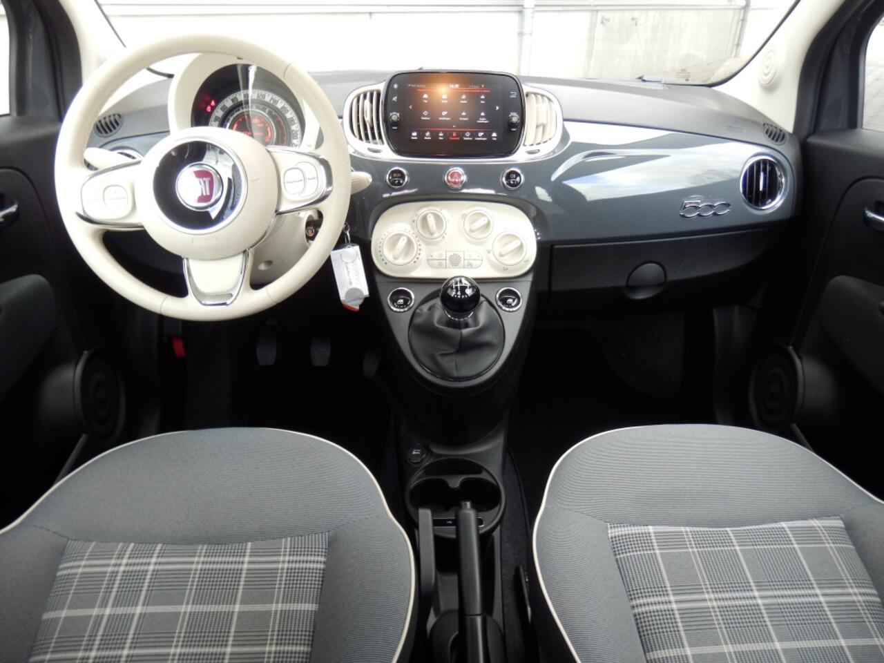 Fiat 500 85pk | Lounge | Airco | Navi | Apple carpl. Andr. Auto |