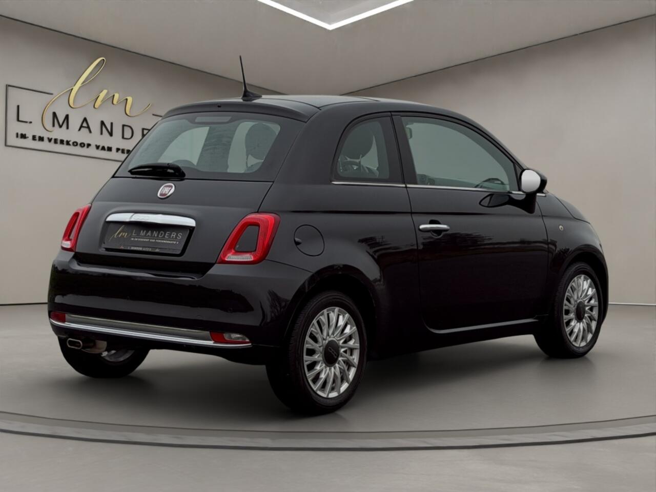 Fiat 500 1.2 Star 2020 ZWART | Panoramadak | Airco