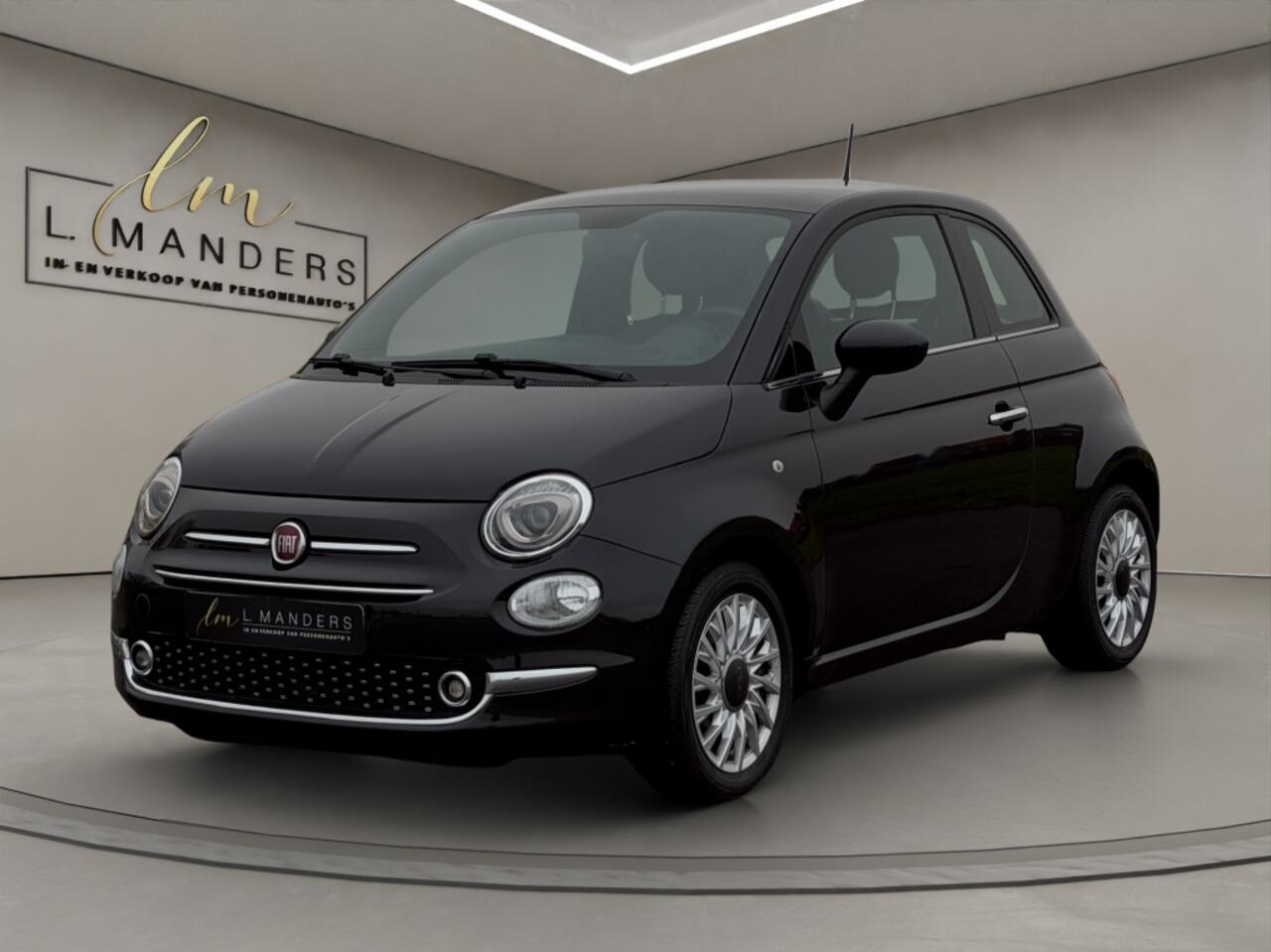 Fiat 500 1.2 Star 2020 ZWART | Panoramadak | Airco