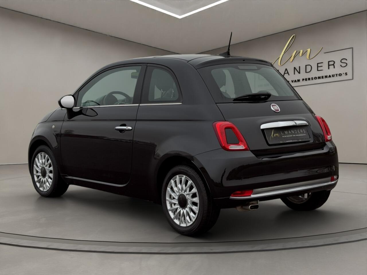 Fiat 500 1.2 Star 2020 ZWART | Panoramadak | Airco