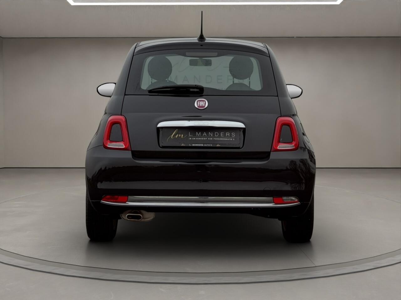 Fiat 500 1.2 Star 2020 ZWART | Panoramadak | Airco