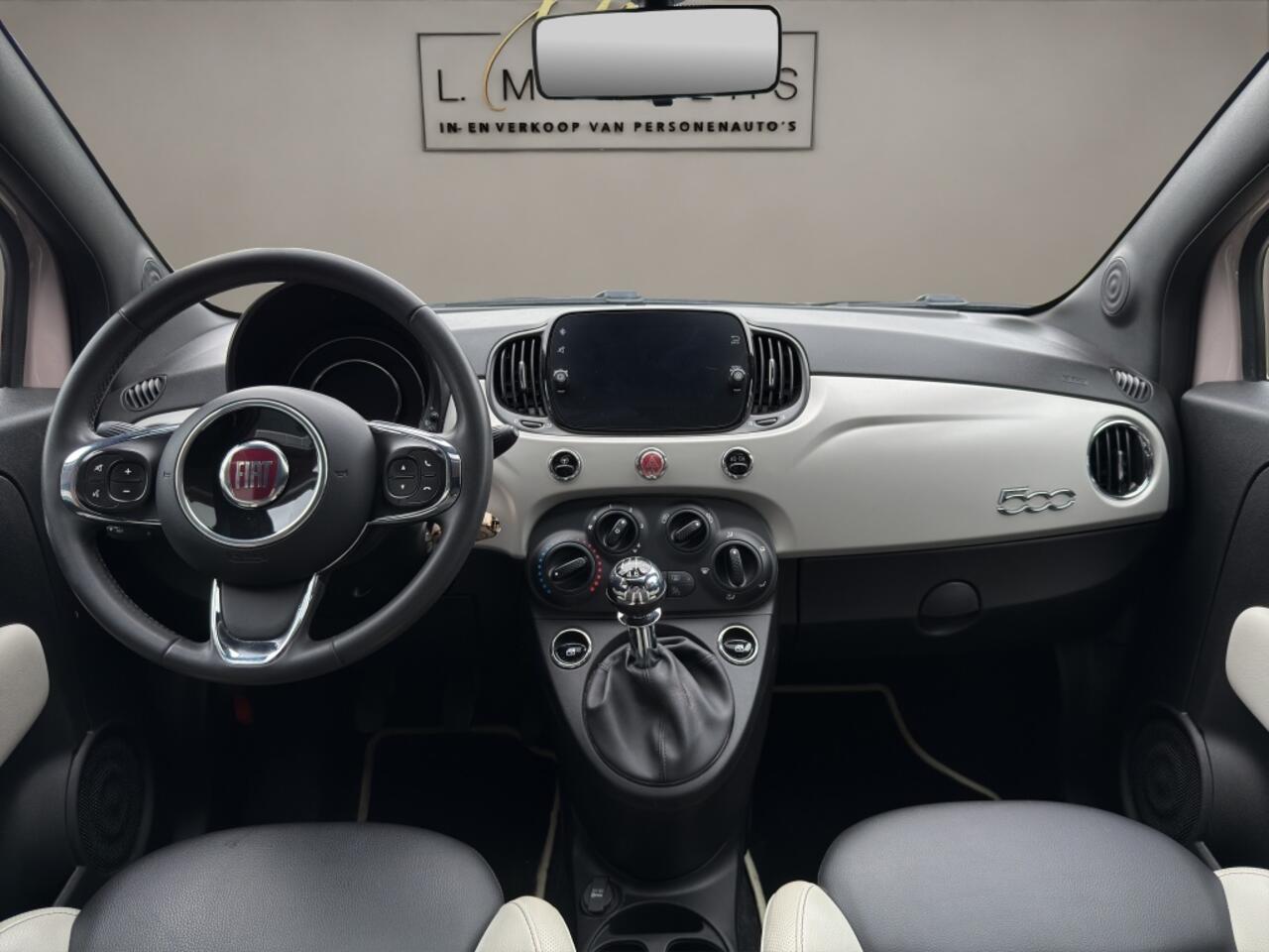Fiat 500 1.0 Hybrid Star 2020 Roze | Panoramadak | Airco | Apple Car