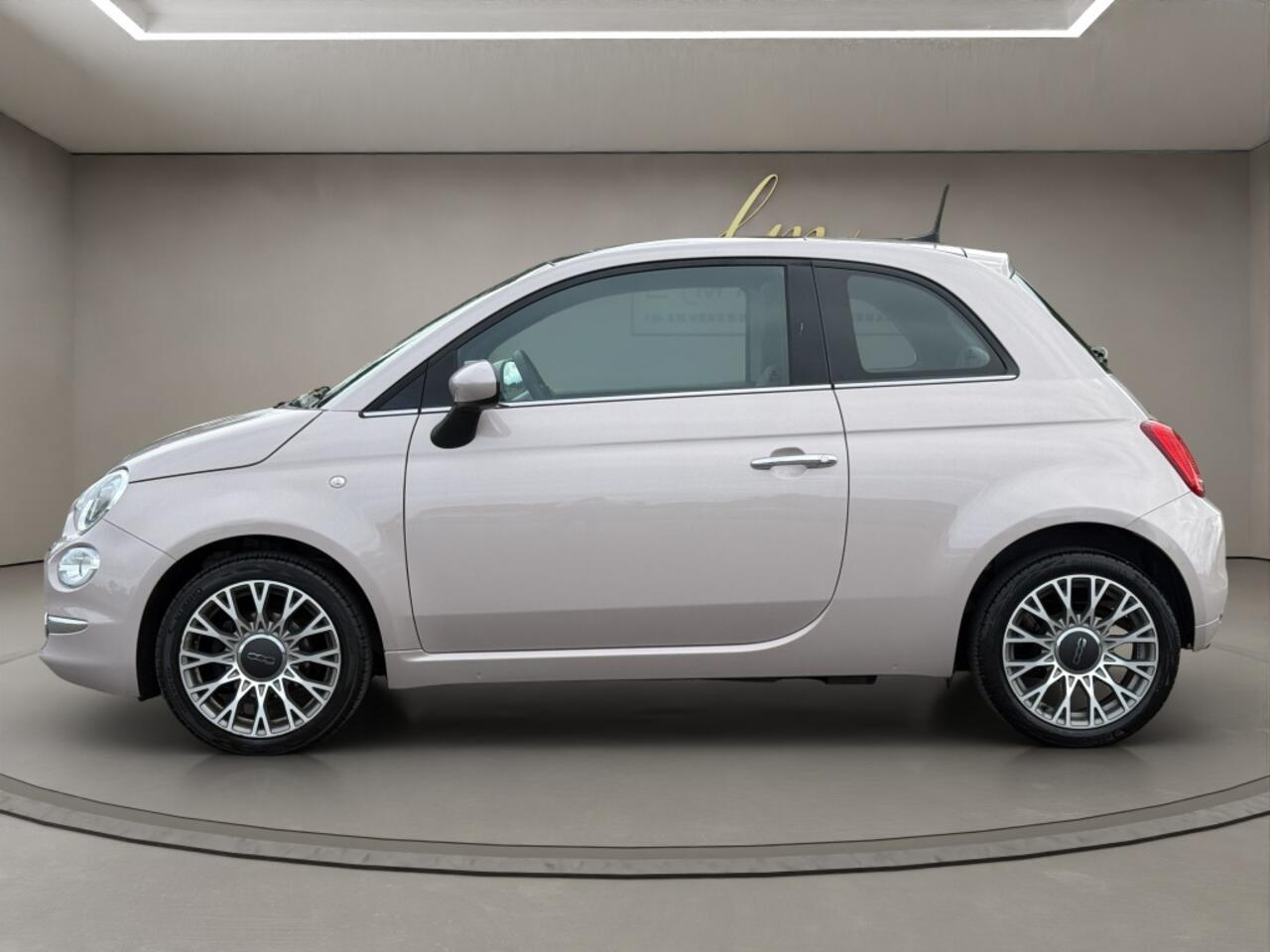 Fiat 500 1.0 Hybrid Star 2020 Roze | Panoramadak | Airco | Apple Car