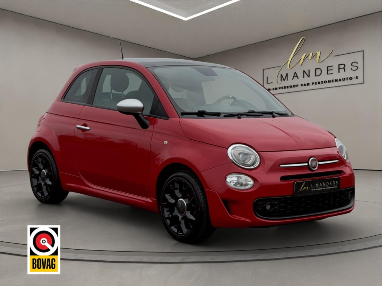 Fiat 500 1.2 Rockstar 2020 ROOD | Sport | Panoramadak | Apple CarPlay