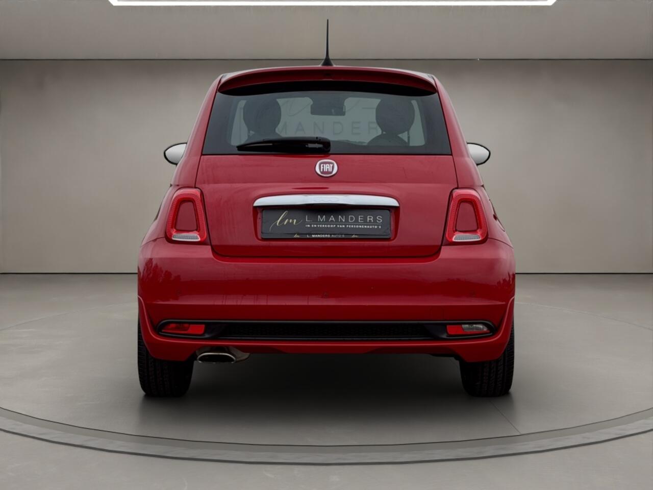 Fiat 500 1.2 Rockstar 2020 ROOD | Sport | Panoramadak | Apple CarPlay