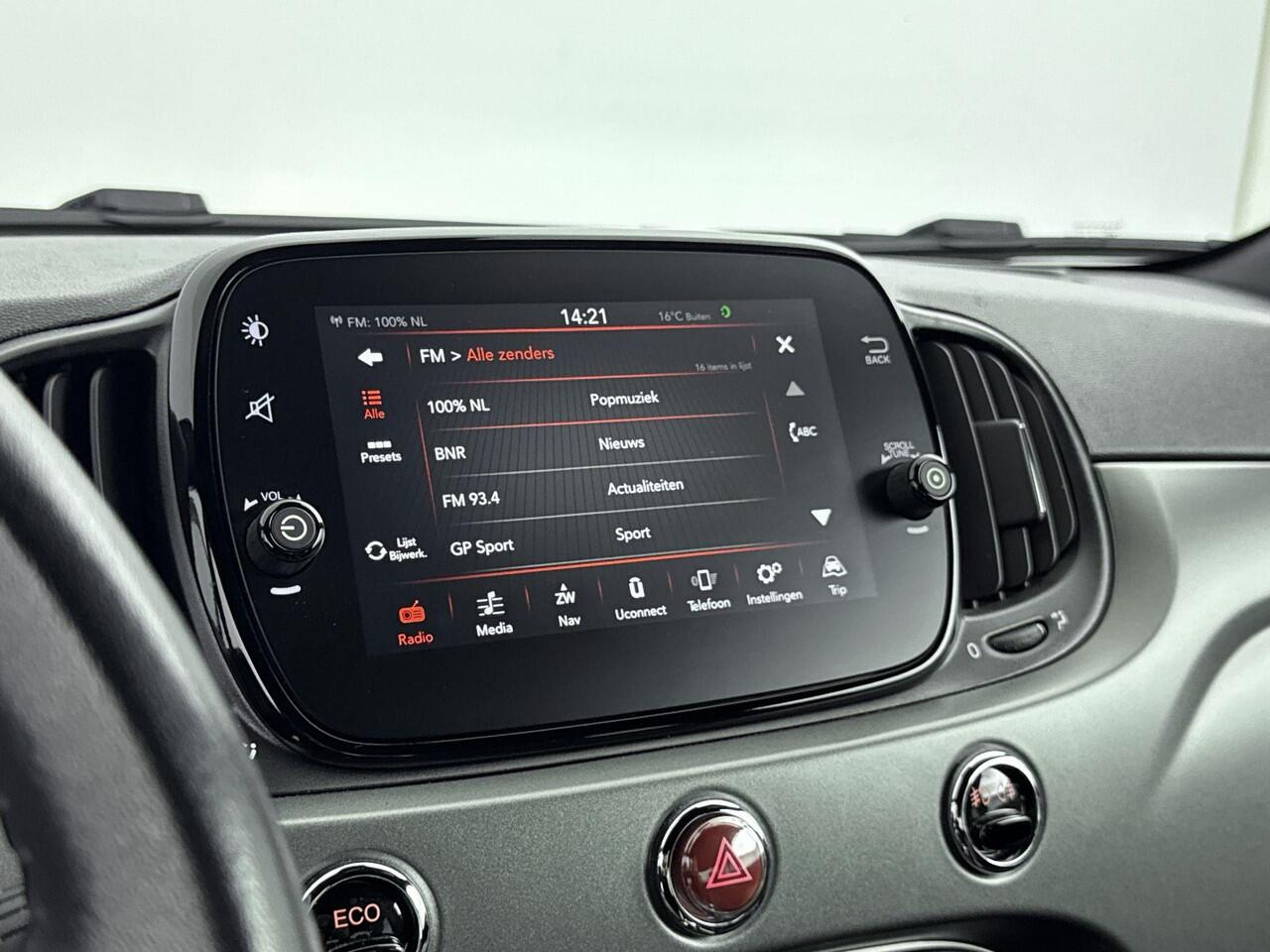 Fiat 500 0.9 TwinAir Turbo Sport 86PK | Navigatie | Lichtmetalen Velgen | All Season Banden | Cruise Control | Sportstuur