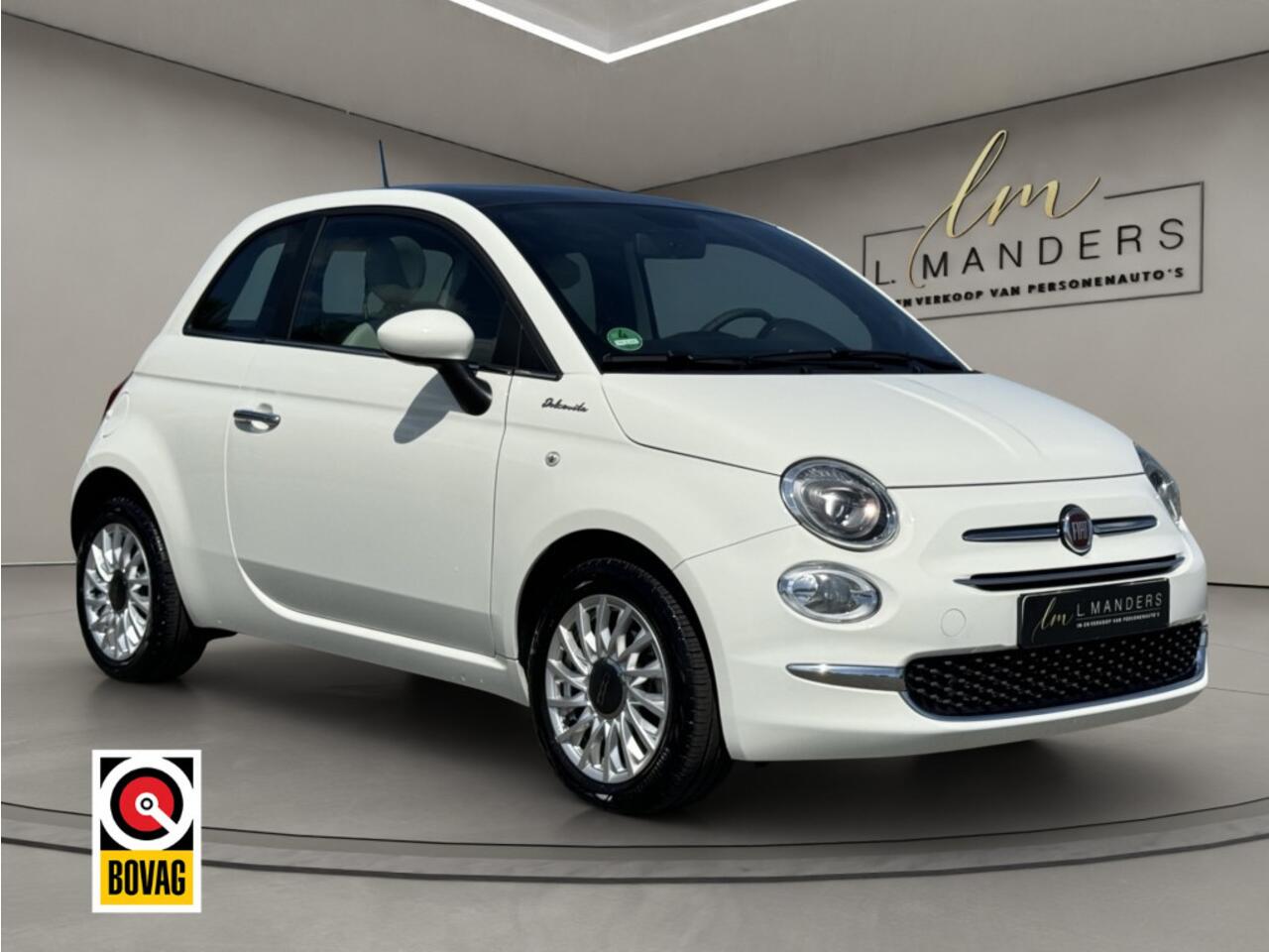 Fiat 500 1.0 Hybrid Dolcevita 2021 WIT | Apple CarPlay | Panoramadak | Ai