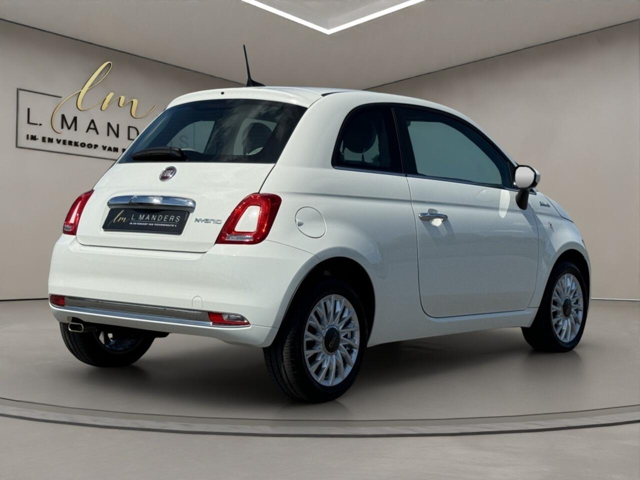 Fiat 500 1.0 Hybrid Dolcevita 2021 WIT | Apple CarPlay | Panoramadak | Ai