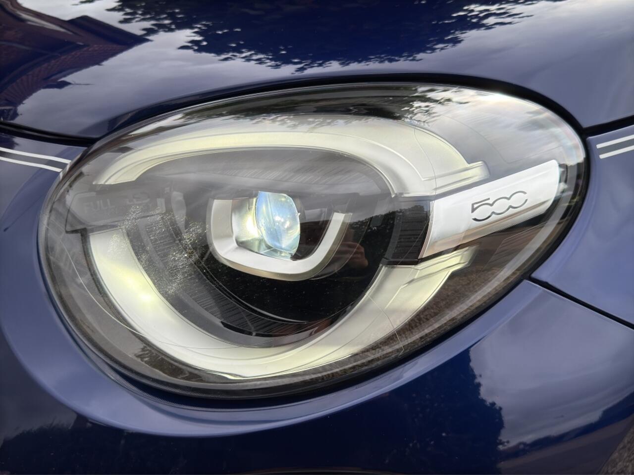 Fiat 500 1.3 Turbo Yacht Club Capri 2021 BLAUW | Cabrio | Leder | Airco