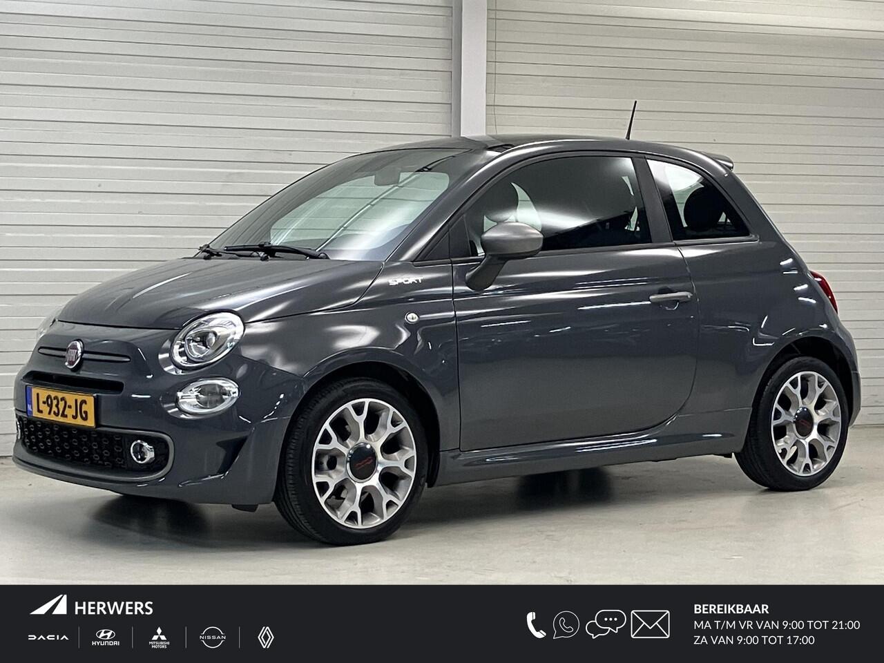 Fiat 500 1.0 Hybrid Sport / Eerste Eigenaar / Navigatie / Panoramadak / Climate Control / Apple CarPlay/Android Auto /