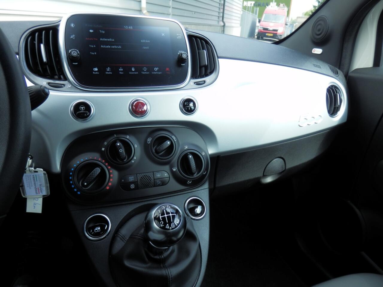 Fiat 500 70 pk. Hybride Sport Beats/Google I Airco I 16" LM velgen