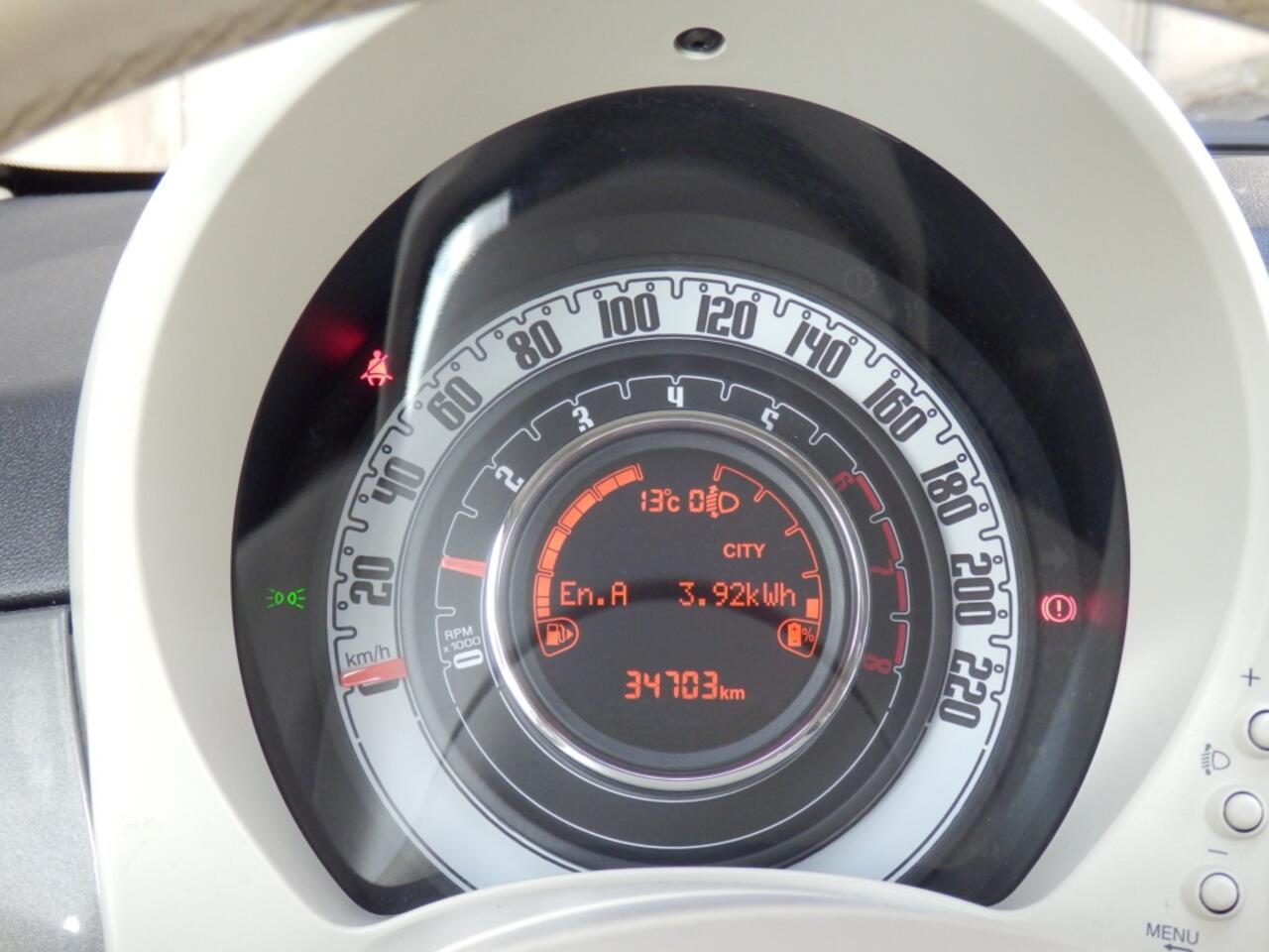 Fiat 500 70pk | Hybride | Lounge | Airco | Apple Carp. / Andr. Auto