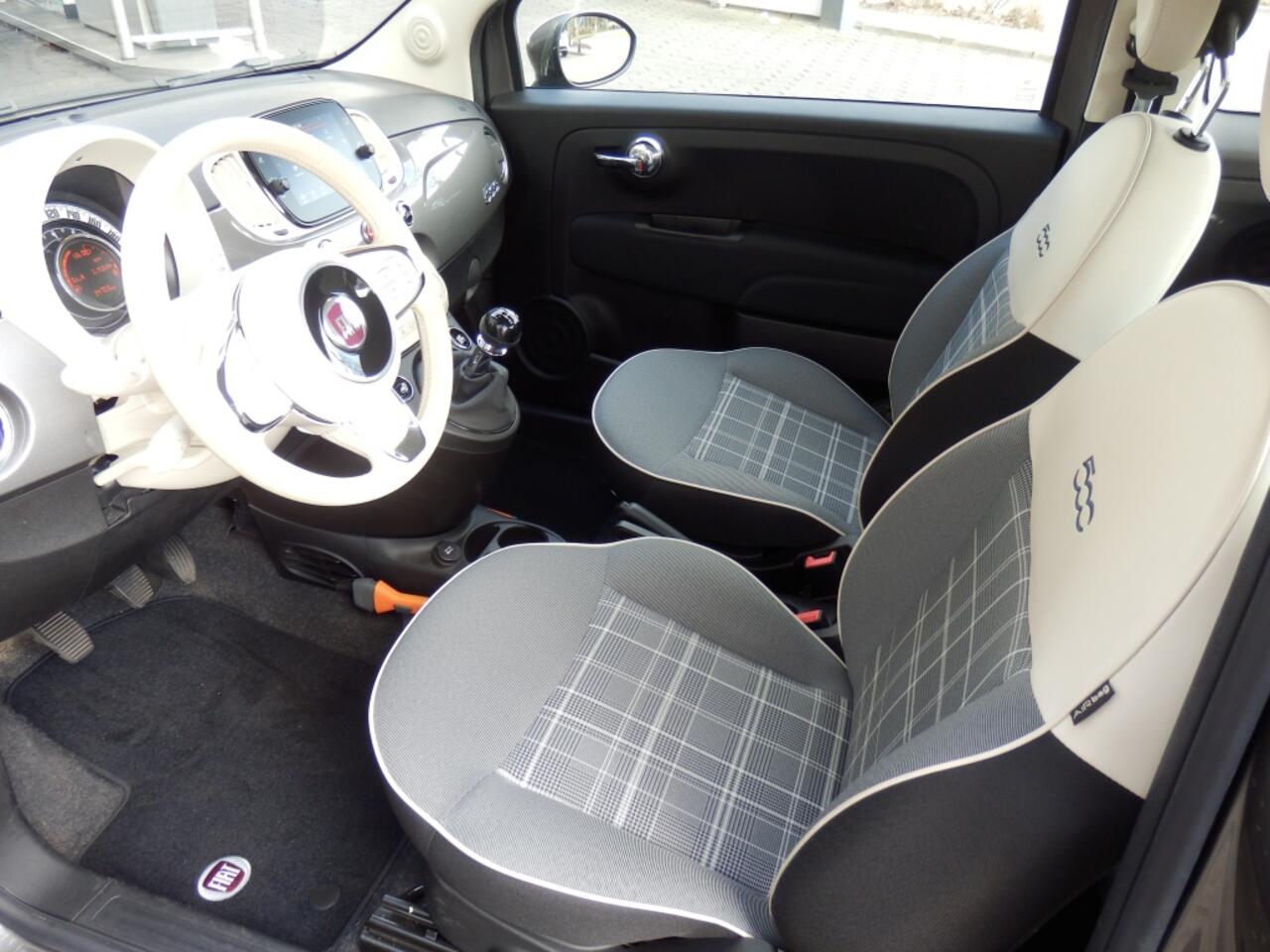 Fiat 500 70pk | Hybride | Lounge | Airco | Apple Carp. / Andr. Auto
