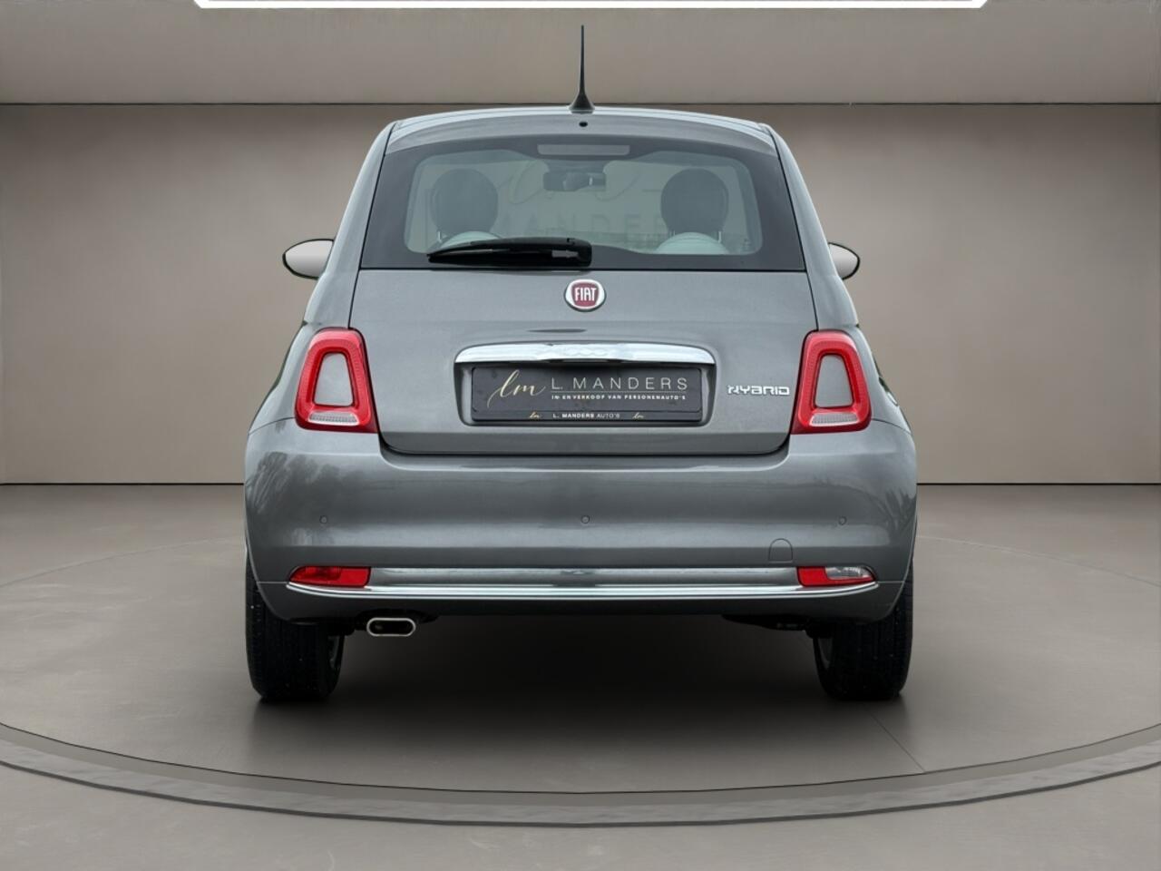 Fiat 500 1.0 Hybrid Dolcevita 2021 GRIJS Panoramadak | Display | Benzine