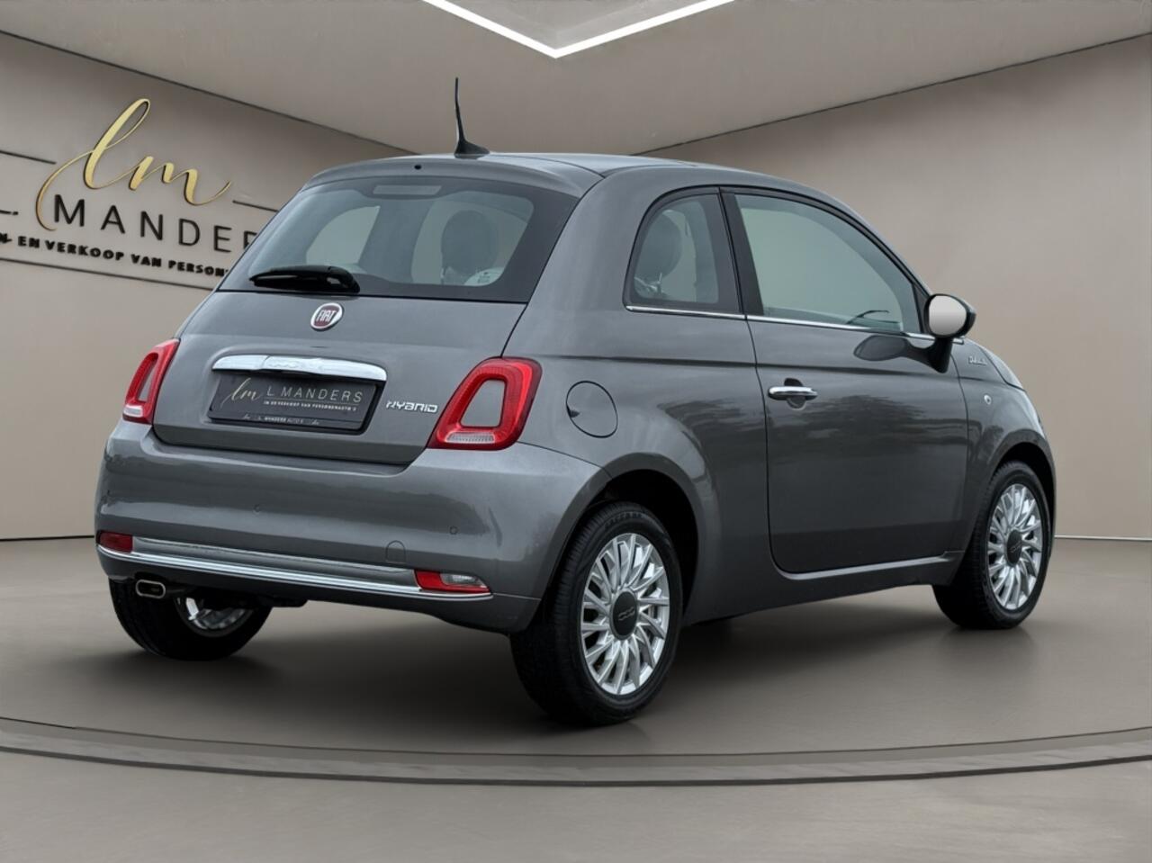 Fiat 500 1.0 Hybrid Dolcevita 2021 GRIJS Panoramadak | Display | Benzine