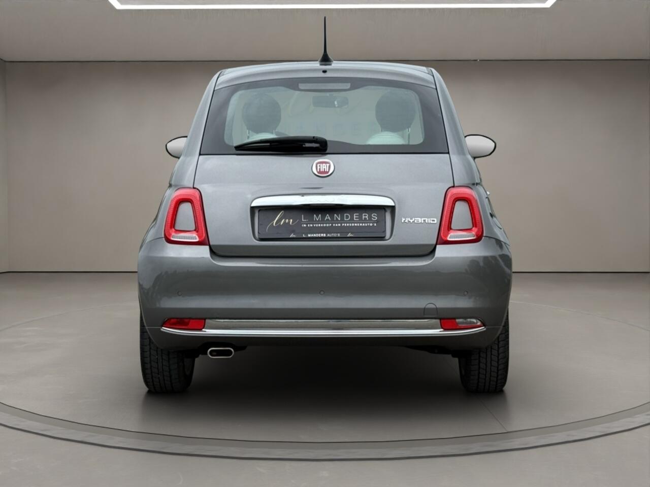 Fiat 500 1.0 Hybrid Dolcevita 2021 GRIJS | Panoramadak | Apple CarPlay