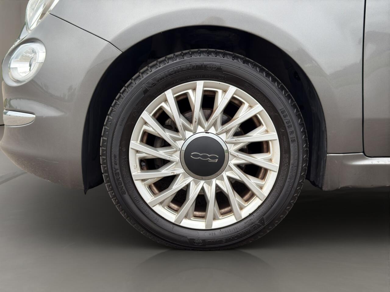 Fiat 500 1.0 Hybrid Dolcevita 2021 GRIJS | Panoramadak | Apple CarPlay