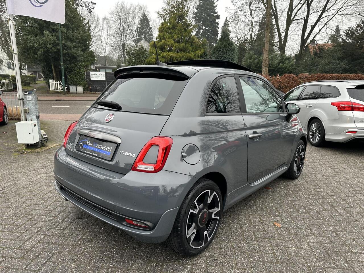 Fiat 500 1.0 Hybrid Sport VOLL!|Navi|Schuifdak|Xenon|Leder|Beats|CarPlay