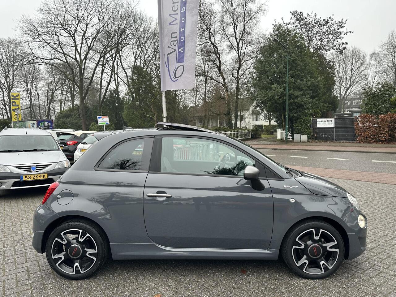 Fiat 500 1.0 Hybrid Sport VOLL!|Navi|Schuifdak|Xenon|Leder|Beats|CarPlay