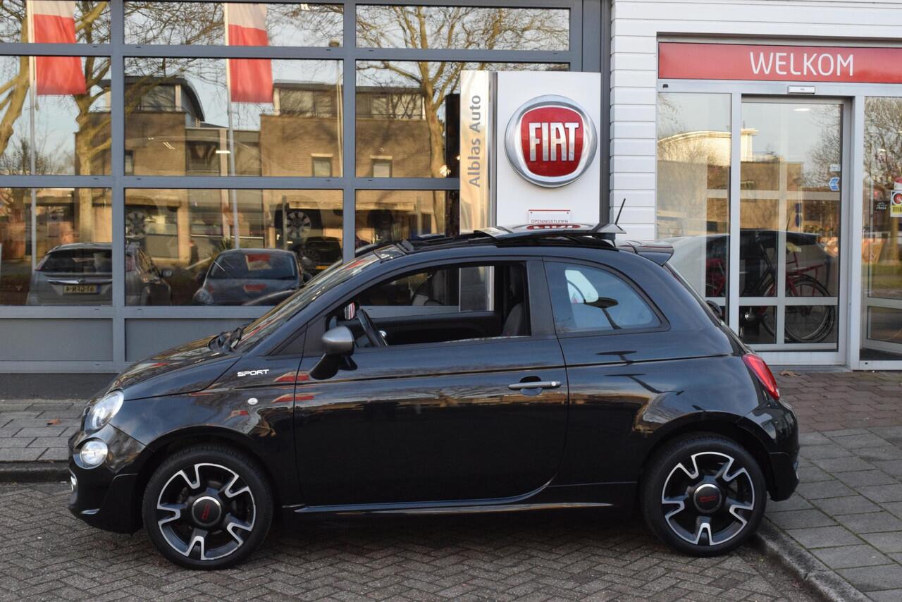 Fiat 500 1.0 Hybrid Sport|Schuifdak|Carplay|16"|Clima