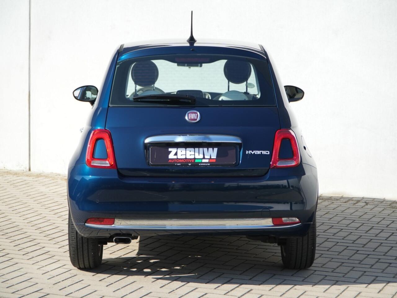 Fiat 500 1.0 Hybrid 70 PK Lounge | Carplay | Cruise | PDC | 15"