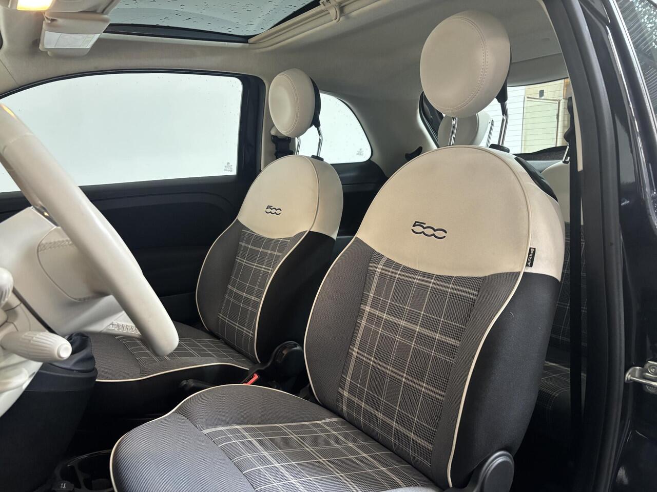 Fiat 500 1.0 Hybrid Lounge Plus | Navigatie | Panorama Dak | Parkeersensoren Achter | Climatronic | lichtmetalen Velgen | Dab