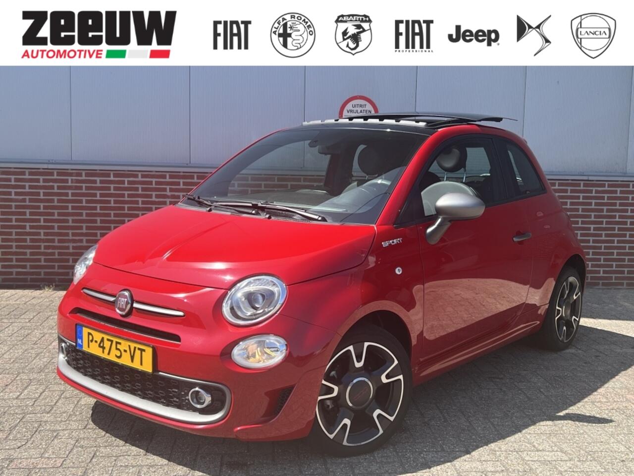 Fiat 500 1.0 Hybrid 70 PK Sport | Schuifdak | Carplay | Clima | 16"