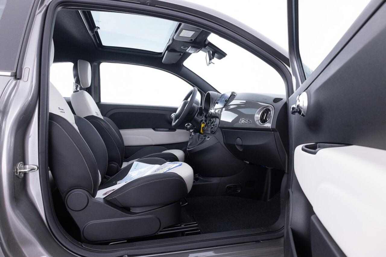 Fiat 500 1.0 Hybrid Dolcevita | PANORAMADAK | Half LEDER | VELGEN | PDC