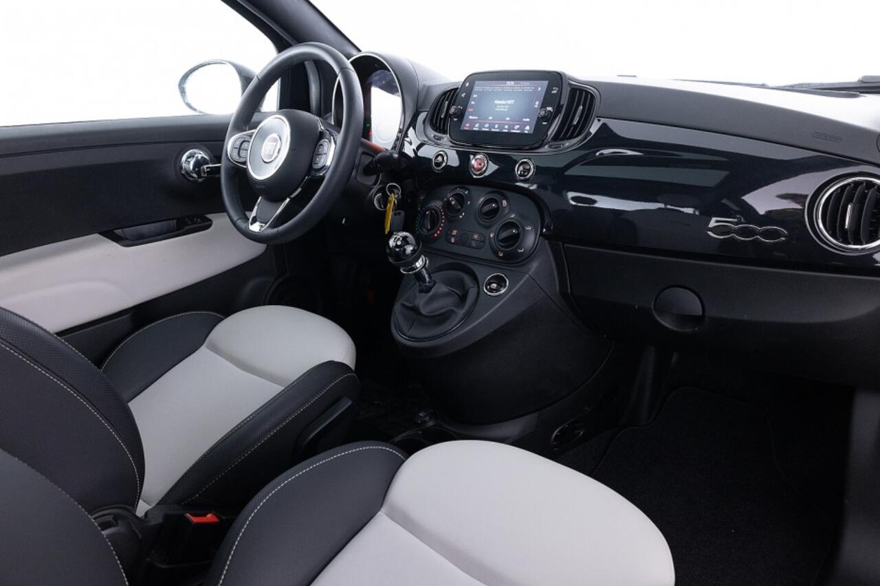 Fiat 500 1.0 Hybrid Dolcevita | Half LEDER | AIRCO | VELGEN | Mistlampen