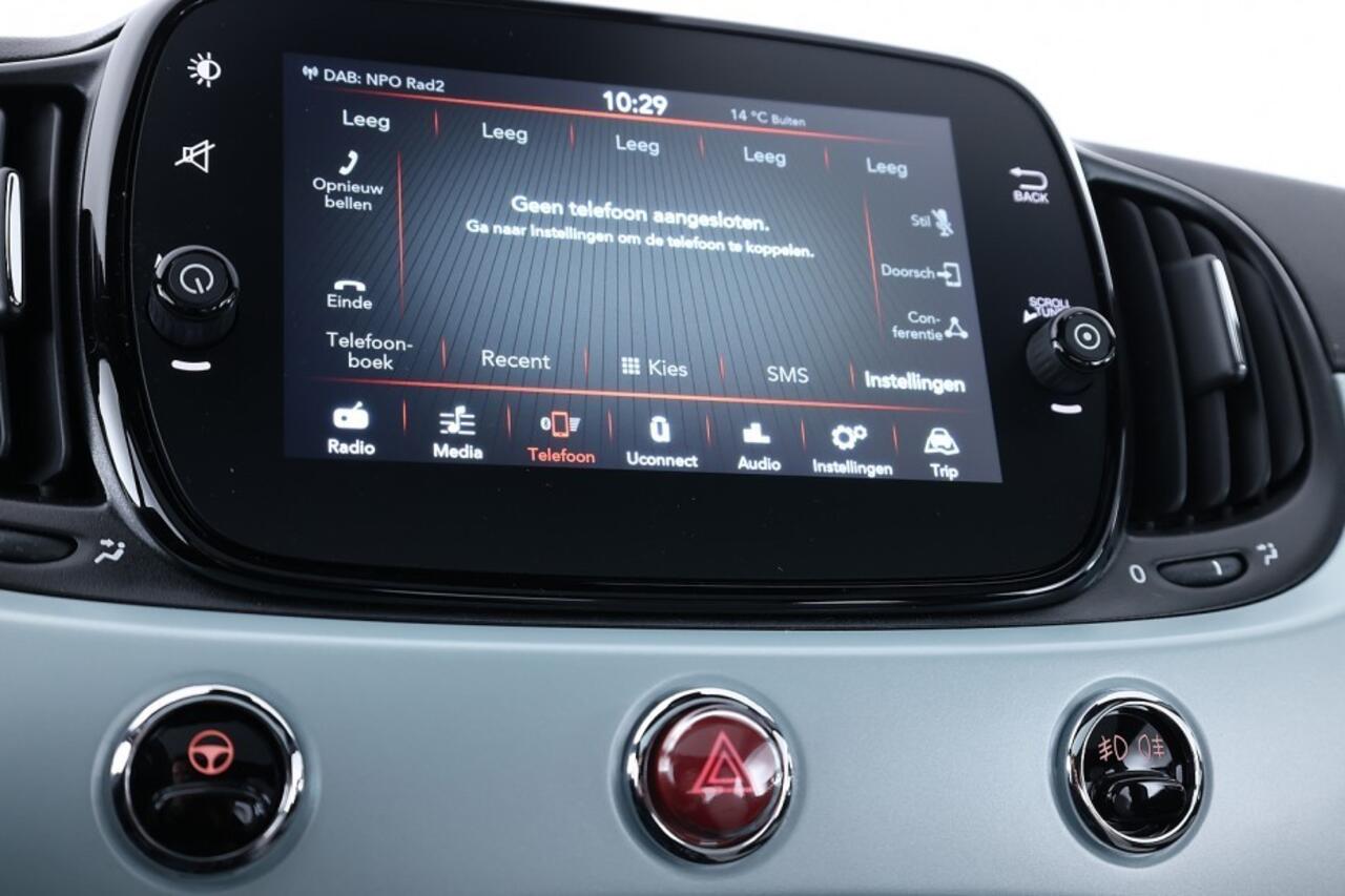 Fiat 500 1.0 Hybrid Dolcevita Tech Pack| PANORAMADAK | CARPLAY | PDC | Mistlampen