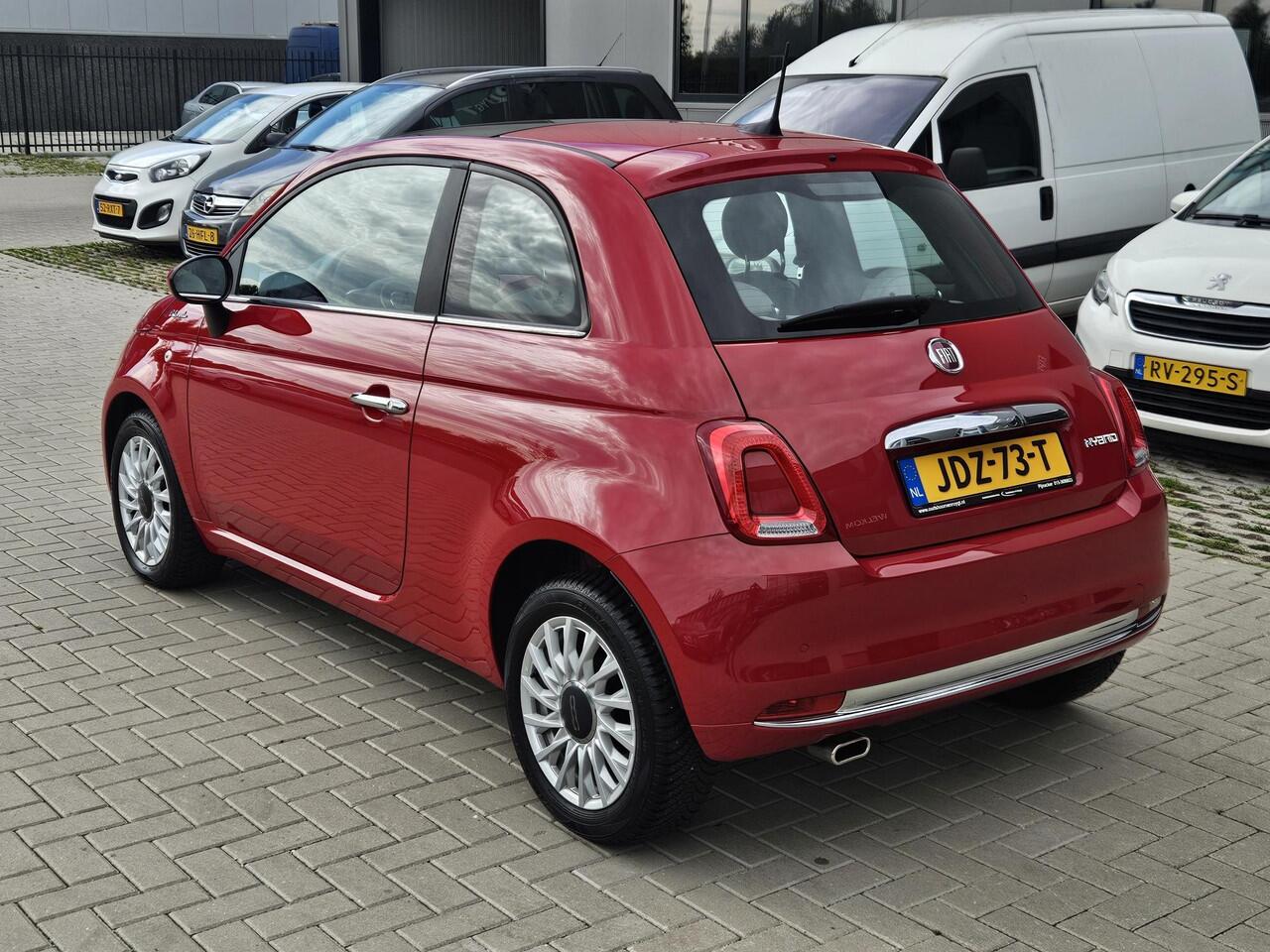 Fiat 500 1.0 Hybrid Dolcevita 6.000km Carplay Pano