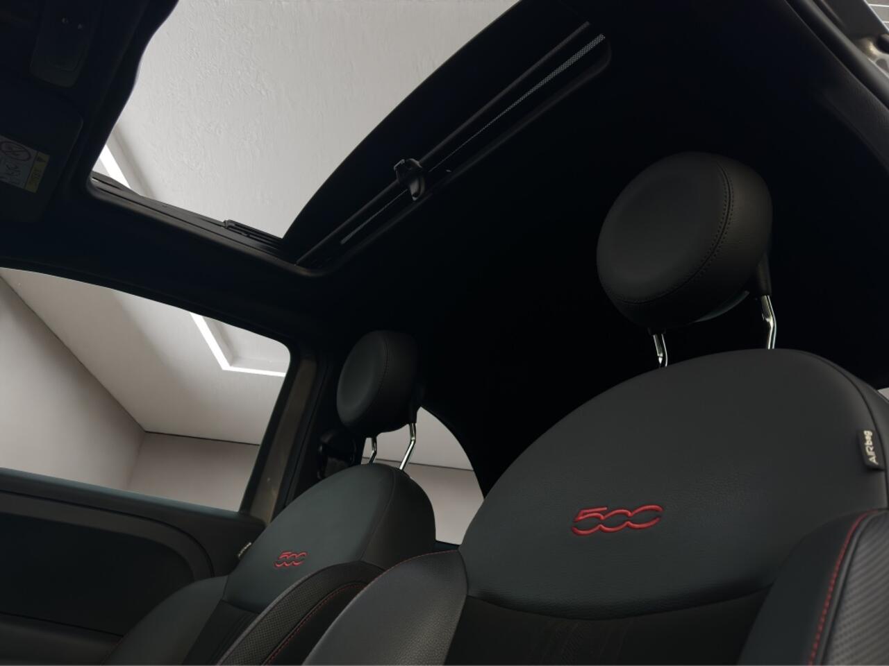 Fiat 500 1.0 Hybrid Sport 2022 GRIJS | Leder | Panorama schuifdak | Displ