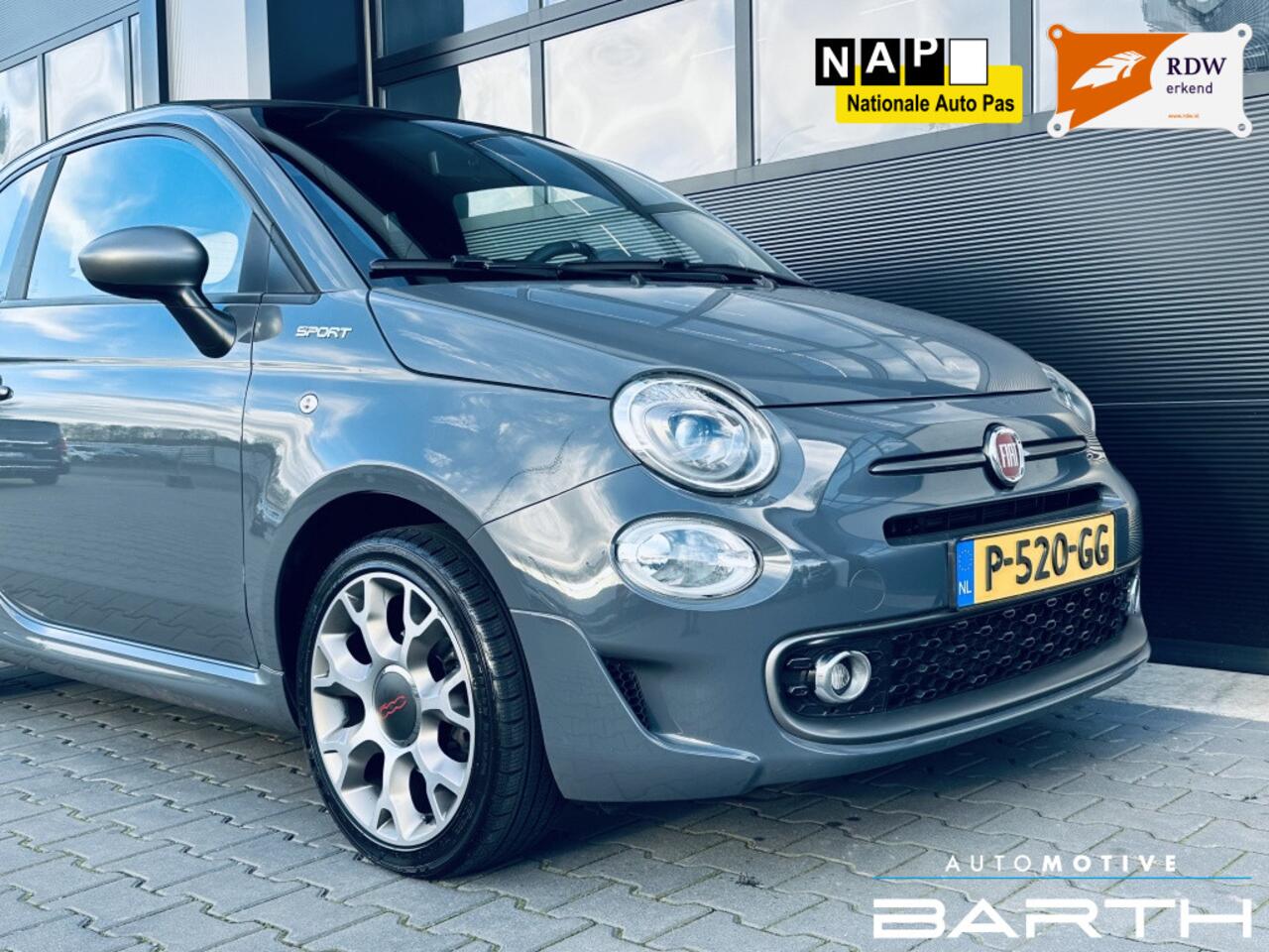 Fiat 500 1.0 Hybrid | Sport | Navi | Cruise | NIEUWSTAAT |