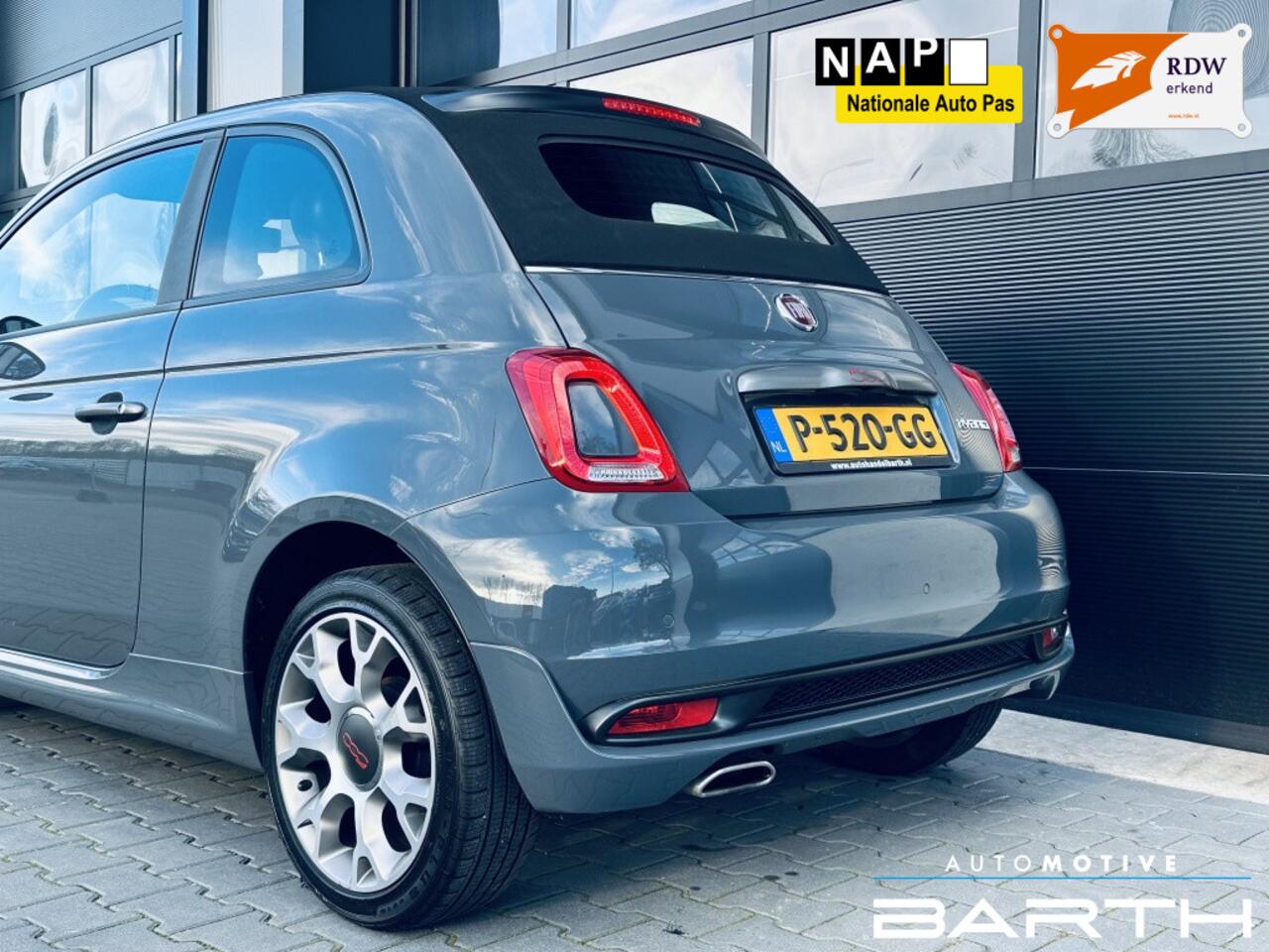 Fiat 500 1.0 Hybrid | Sport | Navi | Cruise | NIEUWSTAAT |