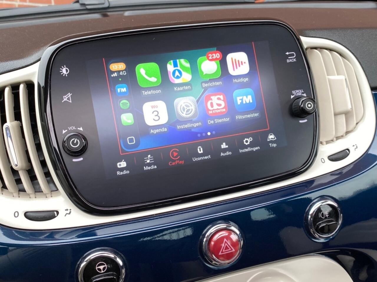 Fiat 500 1.0 HYBRID DOLCEVITA SCHUIF/KANTELDAK CARPLAY CRUISE DAB LMV