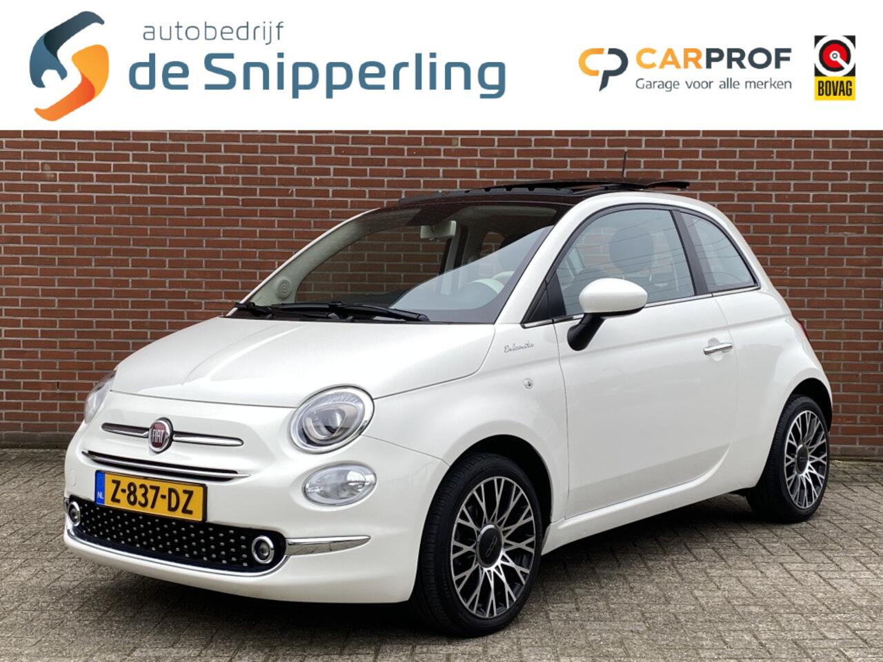 Fiat 500 1.0 Hybrid Dolcevita SCHUIF/KANTELDAK NAV CARPLAY CRUISE PDC LMV