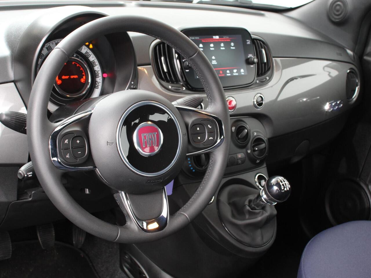 Fiat 500 1.0 Hybrid Club | Navigatie | Apple Carplay / Android Auto | Airco | Cruise Control | Parkeer sensoren | Dab
