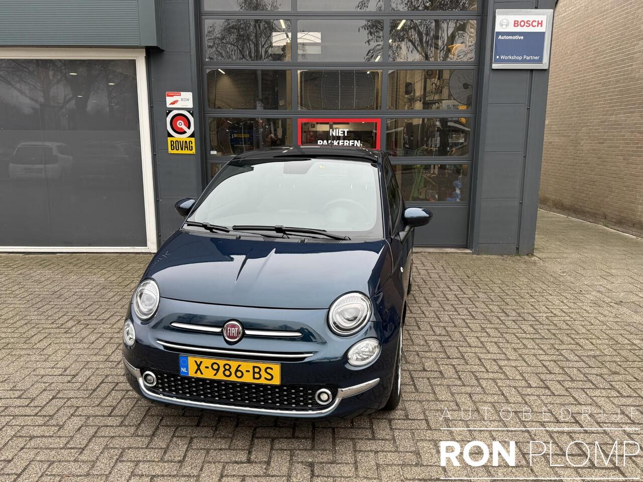 Fiat 500 1.0 Hybrid Dolcevita / Airco clima/ Navigatie/ Apple carplay/ Cruise/ LED/ PDC/ Panodak/ LMV