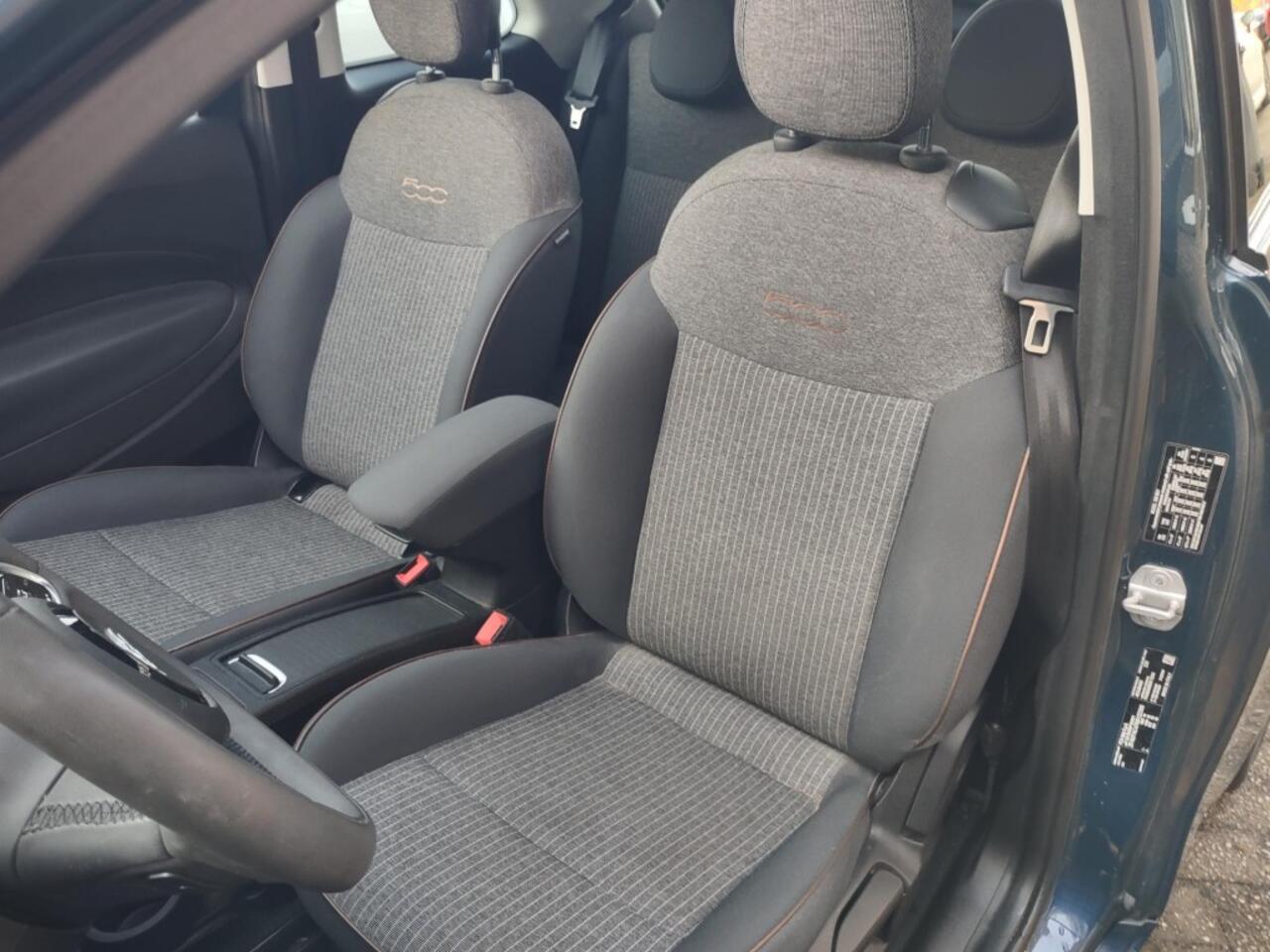 Fiat 500 E-2023 -42KW- Snelladen- Schuifkanteldak-Carplay-meer....