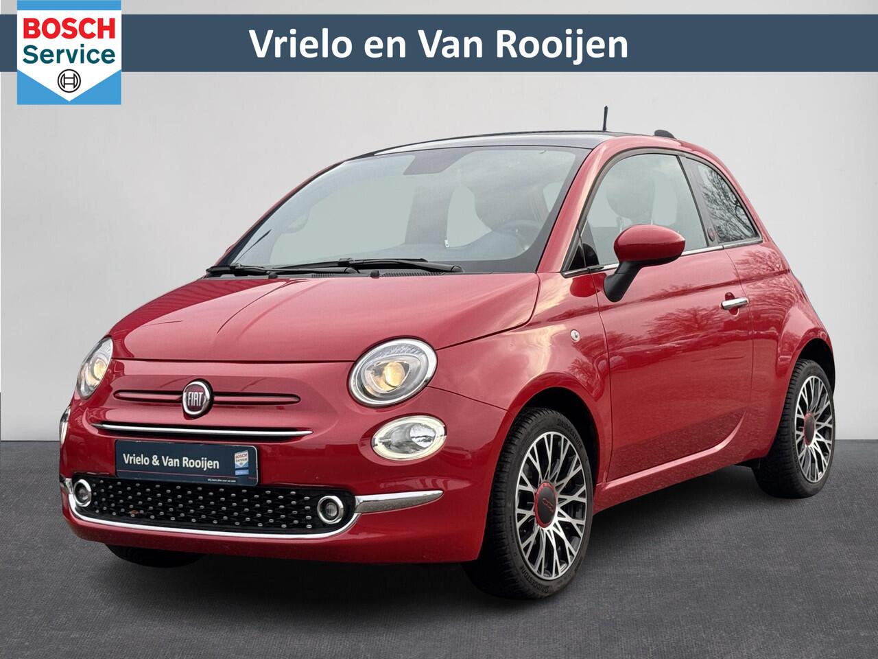 Fiat 500 1.0 Hybrid RED | Cruise | Pano | Parkeersensoren achter | ACC | Red edition | LM velgen | ( Vestiging - Nieuwegein )