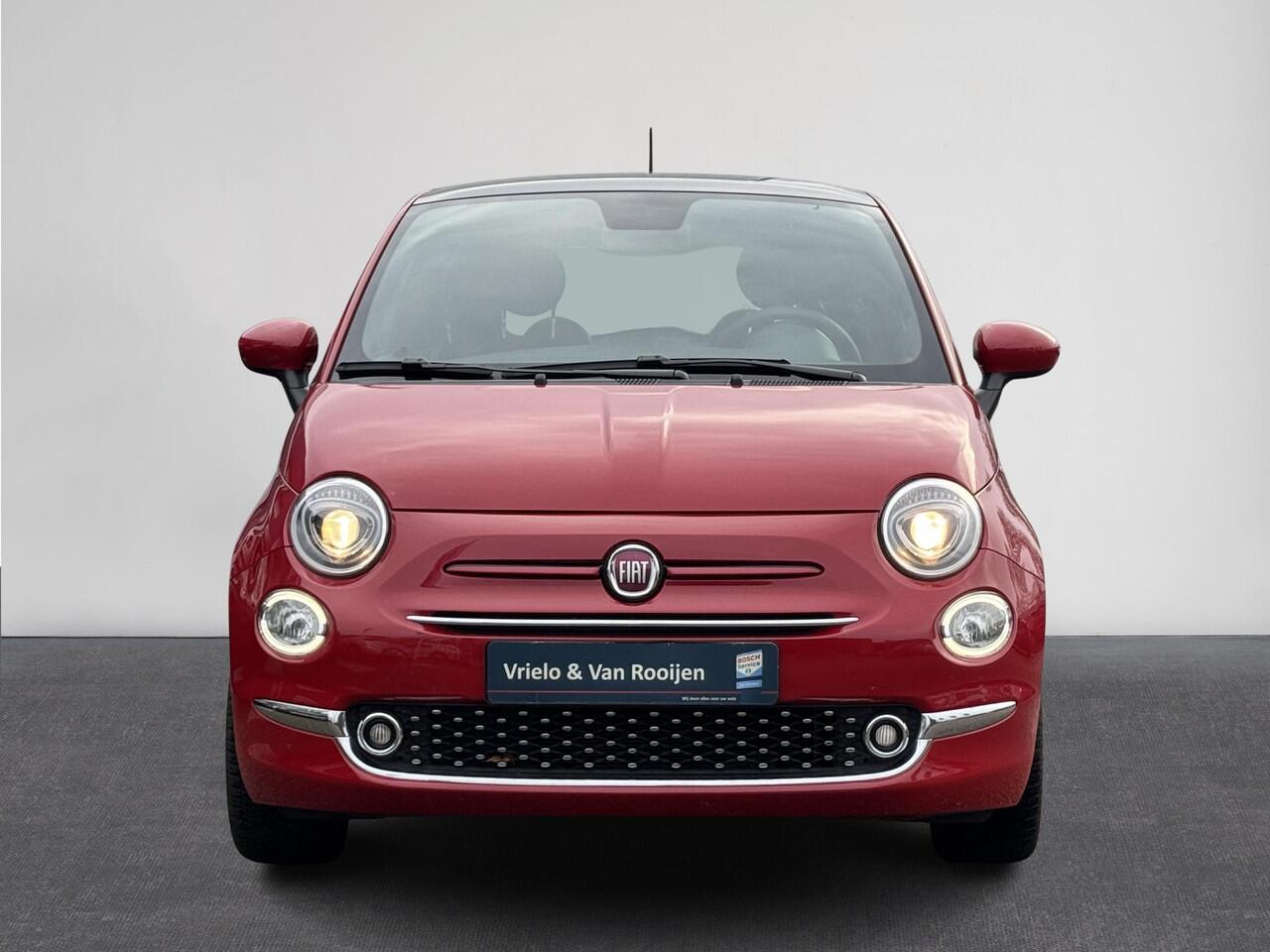 Fiat 500 1.0 Hybrid RED | Cruise | Pano | Parkeersensoren achter | ACC | Red edition | LM velgen | ( Vestiging - Nieuwegein )